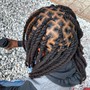 Box Braid Take-down