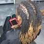 Interlocking/Crochet + 2 strand twists