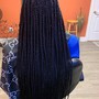 Medium Knotless Braids