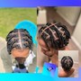 Kids Braids knotless Med