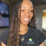 Bohemian Knotless Braids/ Goddess Braids