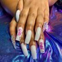 Acrylic Nails basic short ex for nail design/art starting at $50