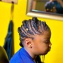 Partial Cornrows