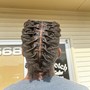 Loc maintenence - mid-back length