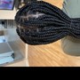 Small knotless braids w/hair included(SPECIAL)