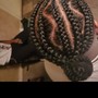 Knotless Box Braids (Med)