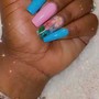 Chrome on all 10 nails