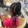 Small Knotless Pop Smoke Braids