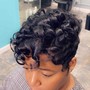 Relaxer with semi permanent/rinse