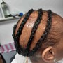 braid Down (no hair or product)