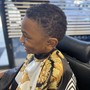 Kid’s Haircut (15 and under) temp faded & shape up