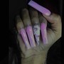 Hand Drawn - Nail Art