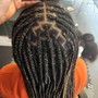 Kid's 2-4 Feed-In Braids