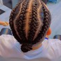 Kid's 2 French Braids