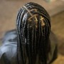 Knotless Goddess Braids (Medium)