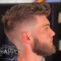 Fade and Beard trim (w/Shears)