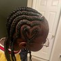 Kids Braids ponytail