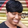 $200 cut/style Partial sew in