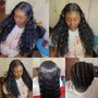 Lace frontal install