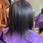 Silk Press w/ Deep Conditioner &amp; Trim