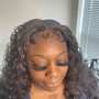 Quick Weave with leave out