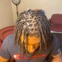 Loc Retwist w/ Detailed Style