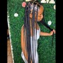 Freestyle tribal Goddess Braids