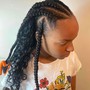 Kid's Single Braids (natural hair)