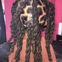 Medium Knotless Braids