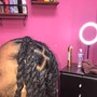 Medium Knotless Braids