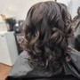 Deep Conditioning and blowdry