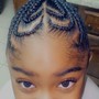 Frontal Individual Braids