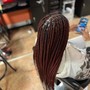 Jumbo Knotless Braids W/ Hair included (Color 1b,27&30)