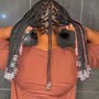 Large knotless Braids