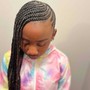 Kid’s small feed-in Braids