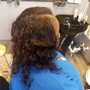 Half up Half down quick weave