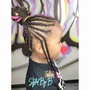 Kid's Cornrows (Natural Hair)