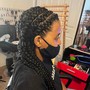 Braids medium  individual (no extensions )