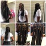 Small Knotless Braids