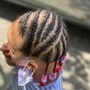 Kids Cornrow (Ponytail)