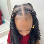 Kiddie style Jumbo lemonade braids