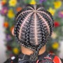 Kid's Basic Cornrows