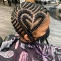 2-4 Feed-in Braids