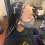 Knotless Braids small