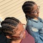 Men Box Braids/Singles