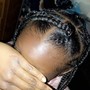 Middle Part (Partial Sew In)