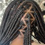 Medium Knotless Box Braids