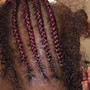 Small Knotless Braids