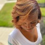 Women's Natural Hair Tapered Cut