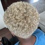 Women's Natural Hair Tapered Cut